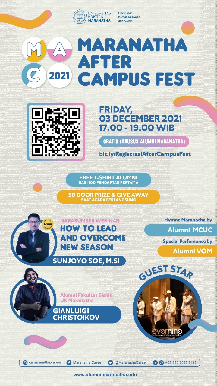 Maranatha After Campus Fest – Fakultas Teknologi Informasi